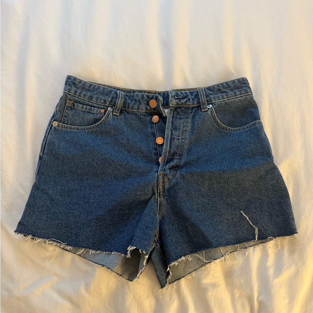 H&M Denim High-Waisted Women Shorts
